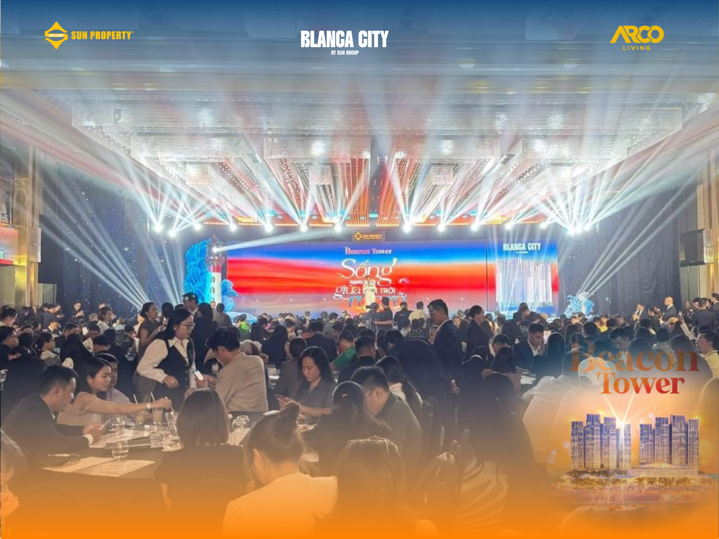 ARCO LIVING CHÍNH THỨC PHÂN PHỐI BEACON TOWER: TÂM ĐIỂM CĂN HỘ MẶT BIỂN SỞ HỮU LÂU DÀI TẠI BLANCA CITY (SUN GROUP)